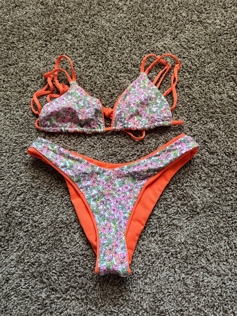 Maaji Floral Bikini reversible size M